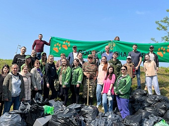 Сотрудники Приморского филиала Камчатской дирекции приняли участие в субботнике