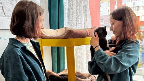 Сотрудники Южно-Сибирского межрегионального управления Росприроднадзора посетили приют для бездомных животных