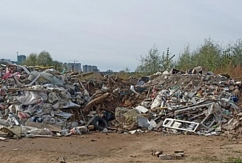 В Нижнем Новгороде выявлена незаконная свалка