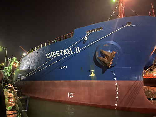 Судовладельцем танкера CHEETAH II в добровольном порядке возмещен вред, причиненный Черному морю разливом нефтепродуктов.
