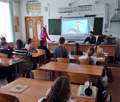 Сотрудники Росприроднадзора провели урок экологии в школе № 48 г. Магнитогорска