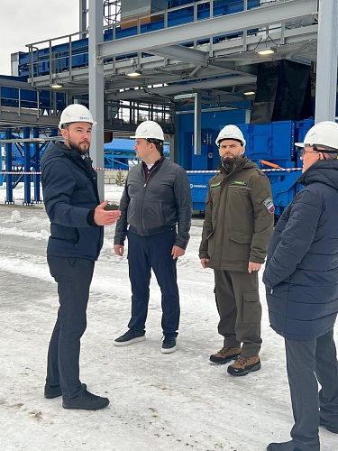 Руководитель Уральского Росприроднадзора посетил строящийся мусоросортировочный комплекс в Нижнем Тагиле 