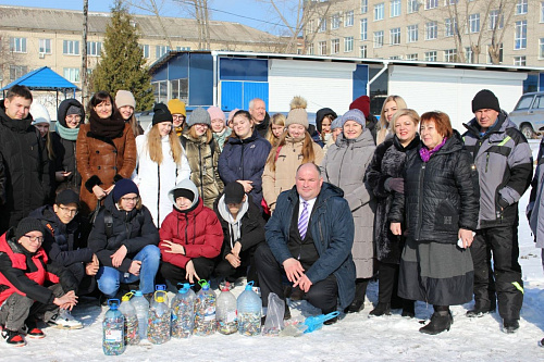 Общественные инспекторы Росприроднадзора приняли участие в акции «Эко День уставших батареек» в г. Нововоронеж