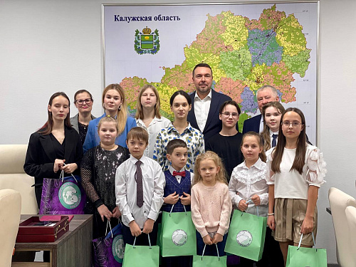 Дети из Калужской области вошли в число победителей премии Росприроднадзора 