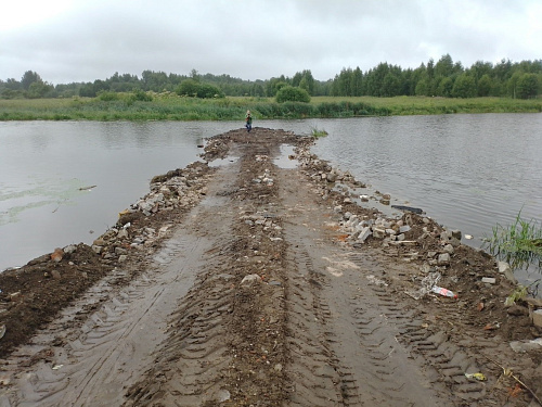 В Тверской области выявлено нарушение в водоохранной зоне р. Созь