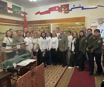 Сотрудники ФГБУ «СевКасптехмордирекция» и Нижне-Волжского управления Росприроднадзора посетили Музей истории и боевой славы Каспийской флотилии