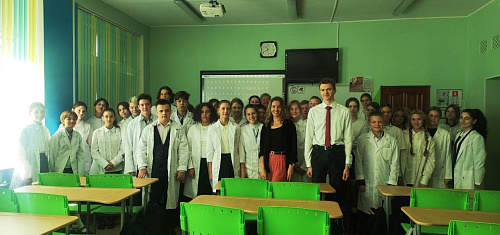 Учащиеся медицинского класса калининградской гимназии проявили интерес к премии «Экология – дело каждого»