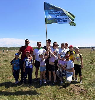 В Иркутске сотрудники ЦЛАТИ по Восточно-Сибирскому региону  приняли участие в XIV ежегодной городской акции  «Посади дерево – подари планете жизнь»