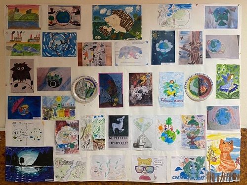 В Уральском управлении прошел конкурс рисунков в преддверии Дня эколога 