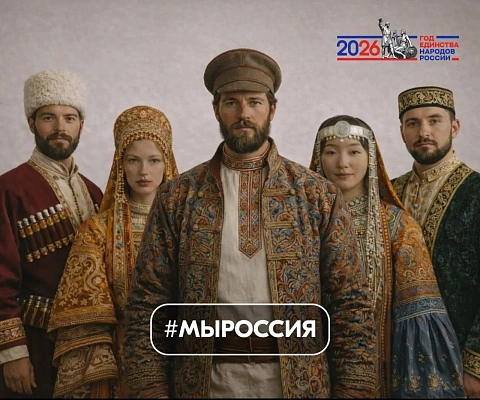 2026 год объявлен Годом единства народов России!