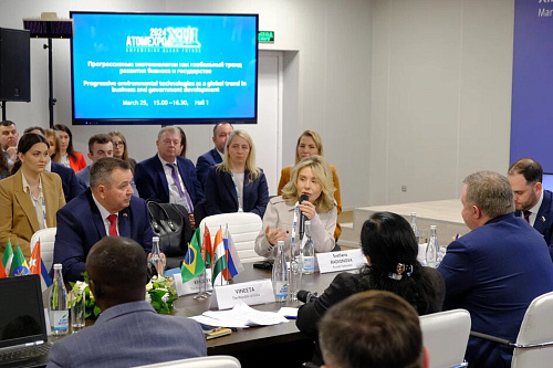 Светлана Радионова приняла участие в международном форуме «АТОМЭКСПО-2024»