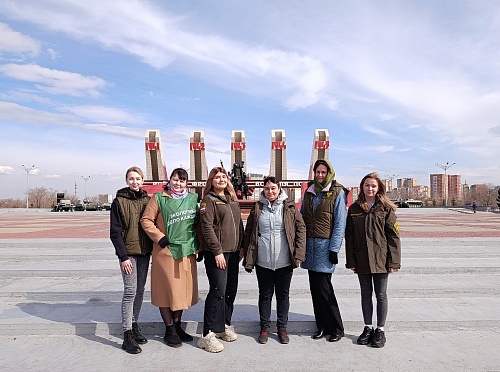 Сотрудник Забайкальского Росприроднадзора провели мониторинг состояния Парка Победы в Чите