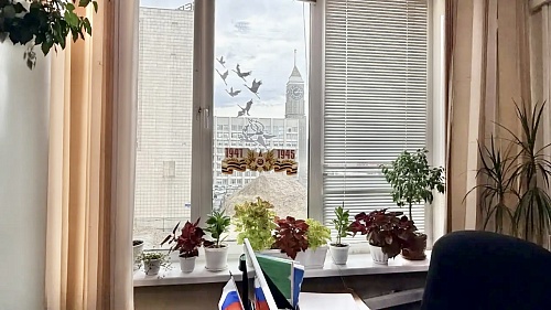 Коллектив Енисейского управления Росприроднадзора присоединился к Всероссийским акциям «Окна Победы» и «Бессмертный полк на транспорте»