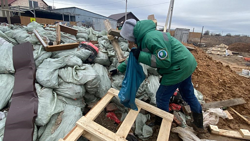Росприроднадзором принимаются меры реагирования по факту организации свалки строительных отходов в Трусовском районе г.Астрахани