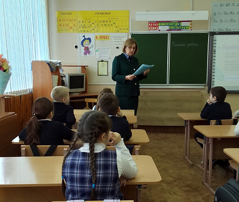 Инспектор Росприроднадзора провела урок для учеников школы №15 г.Йошкар-Ола