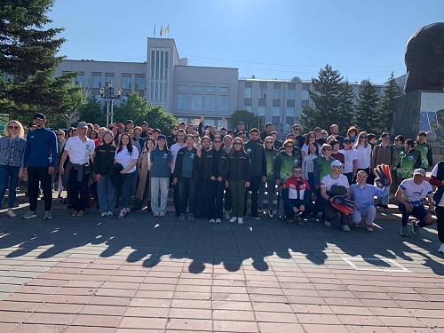 День охраны окружающей среды в г. Улан-Удэ Забайкальским Росприроднадзором начат с массовой зарядки