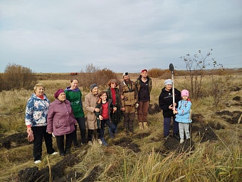 В Пензе сотрудники Росприроднадзора вместе с семьями посадили деревья в Парке Дружбы