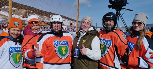 8 марта инспекторы Росприроднадзора провели выездное обследование во время проведения хоккейного матча на оз. Байкал