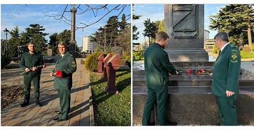 В городе воинской славы Туапсе сотрудники Росприроднадзора почтили память Героев Советского Союза