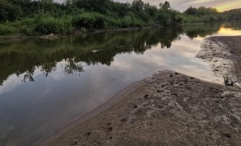 В Кемеровской области выявлена несанкционированная свалка в водоохранной зоне реки Ини