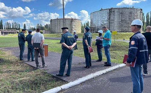 Центрально-Черноземное управление Росприроднадзора приняло участие в комплексном учении по готовности Липецкой ТЭЦ-2 к ликвидации разлива нефтепродуктов 