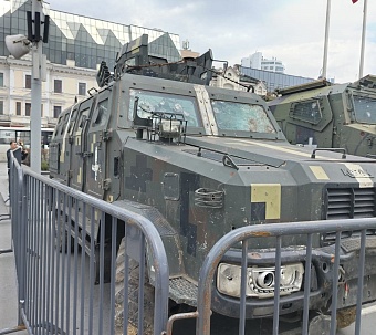 Сотрудники Дальневосточного управления Росприроднадзора посетили выставку трофейной военной техники