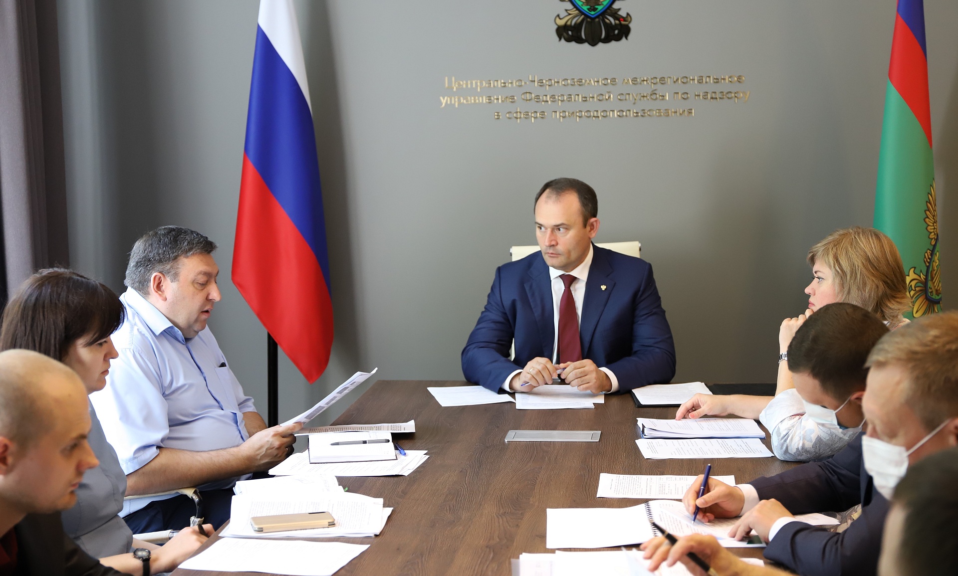 В Центрально-Черноземном управлении Росприроднадзора рассмотрели вопросы экологической безопасности процессов переработки, утилизации и захоронения ТКО в Нововоронеже