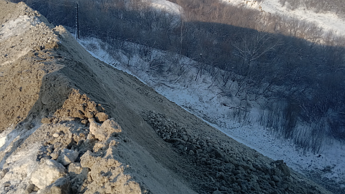 Инспекторы Росприроднадзора обследовали места складирования снега в г. Барнауле Алтайского края  