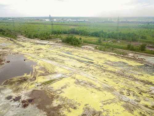 В Балаково Росприроднадзор намерен привлечь к ответственности виновных в загрязнении серой земельного участка 