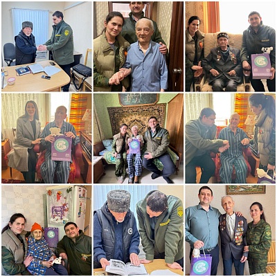 Сотрудники Управления Росприроднадзора по Татарстану, Чувашии и Марий Эл продолжают поздравлять ветеранов в преддверии праздника Великой Победы