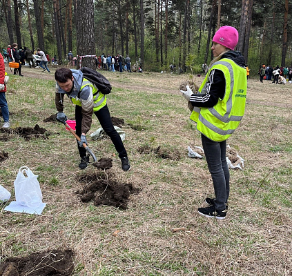 Сотрудники ЦЛАТИ по Восточно-Сибирскому региону приняли участие в экологической акции «Посади дерево - подари планете жизнь!»