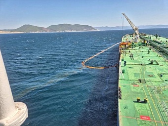 В морском порту Новороссийска оперативно локализован разлив нефти