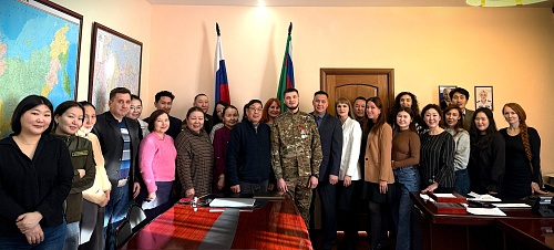 В Якутии провели встречу с Героем России 