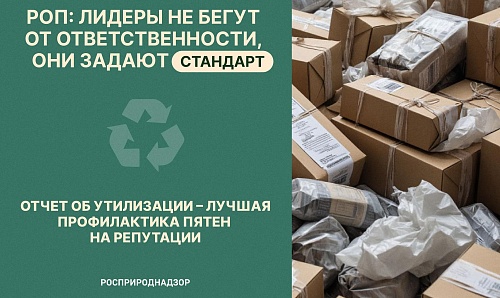 Сдай отчет об утилизации вовремя!