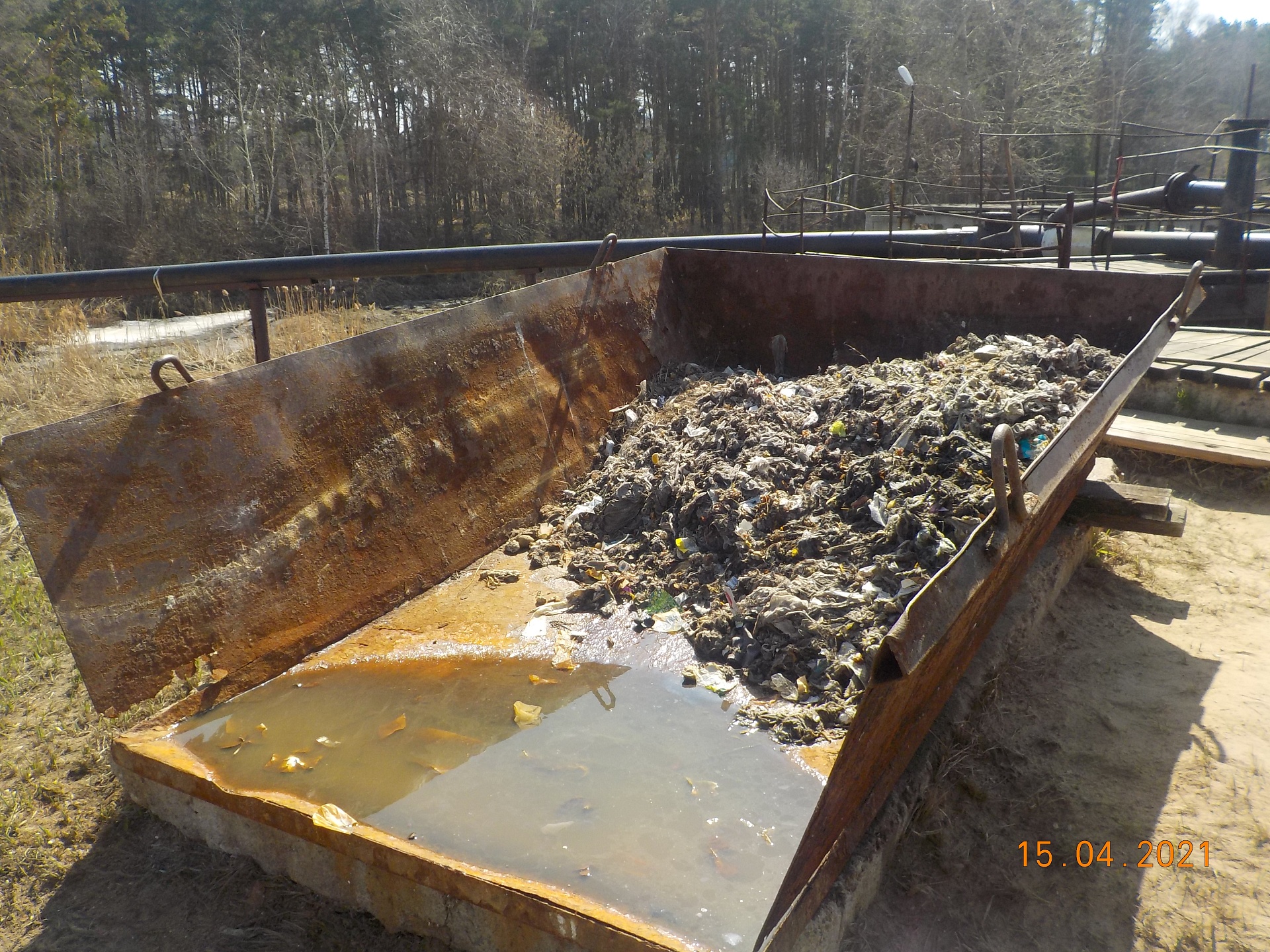 На очистных сооружениях канализации ОАО «Водоканал» в г. Волжск повторно отобраны пробы сточной воды