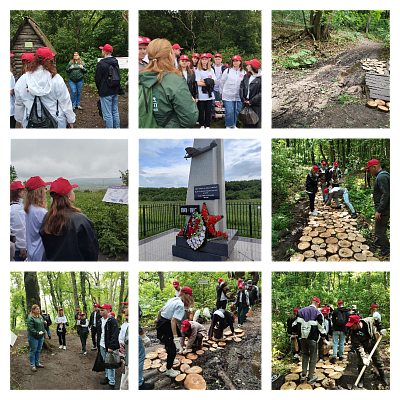 Эколого-патриотическая акция в Ставропольском крае на горе Стрижамент