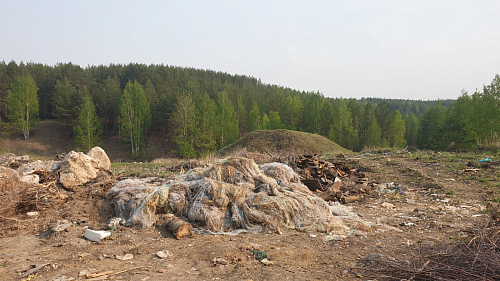 В Свердловской области инспекторы Росприроднадзора обследовали свалку твердых и жидких бытовых отходов в рамках федерального проекта «Генеральная уборка».