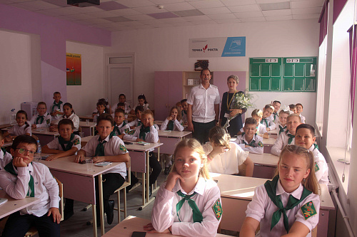 Росприроднадзор провел открытый школьный урок на тему «Экология – дело каждого» в г. Темрюк Краснодарского края