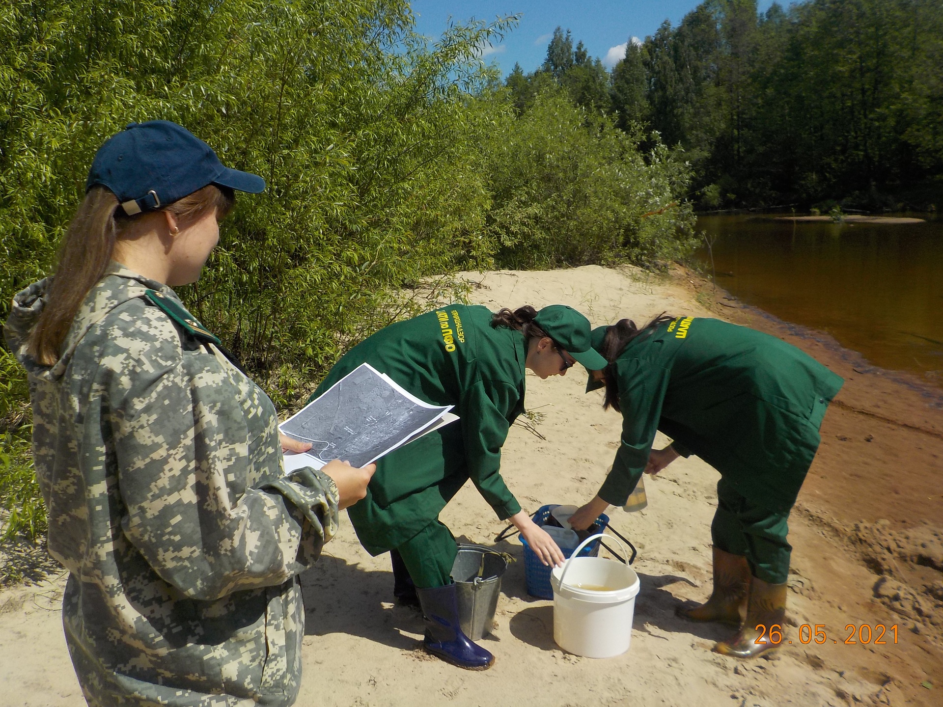 Проведен плановый (рейдовый) осмотр водоохранных зон и акваторий водных объектов в рамках Федерального проекта «Оздоровление Волги»