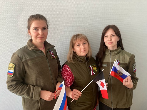 Сотрудники Западно-Уральского управления Росприроднадзора поддержали акции «Российский триколор» и Окна России