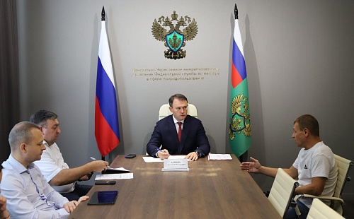 Руководитель Центрально-Черноземного управления Росприроднадзора Алексей Карякин провел прием граждан