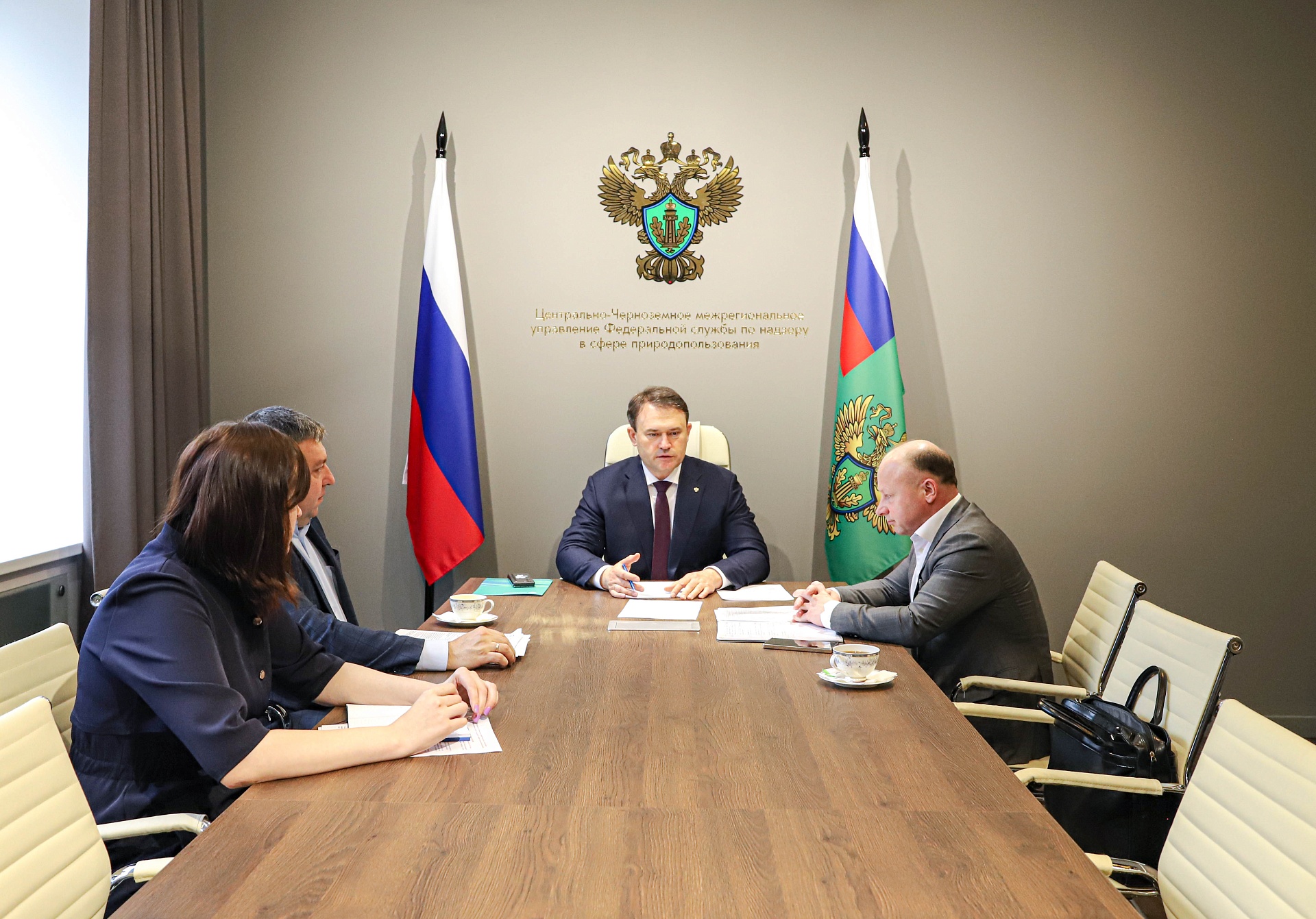 Руководитель Центрально-Черноземного управления Росприроднадзора Алексей Карякин провел личный прием граждан 