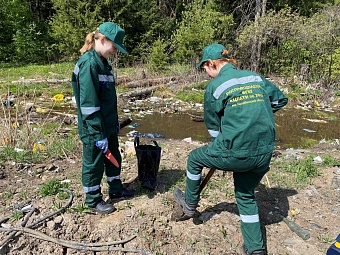 В Челябинске сотрудники Росприроднадзора провели обследование объекта накопленного вреда в рамках федерального проекта «Генеральная уборка»