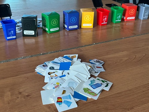 Экологическое просвещение в игровой форме с ребятами на базе гимназии № 10 г. Мурманска