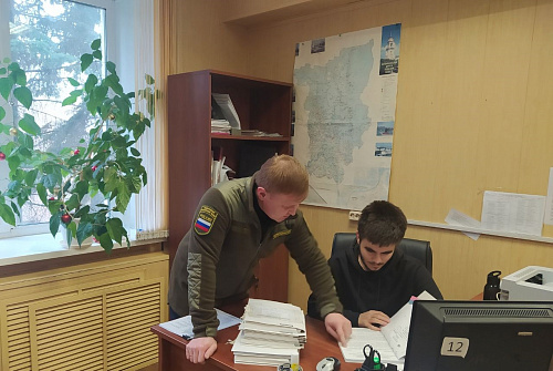 Студенты проходят производственную практику в Западно-Уральском управлении Росприроднадзора