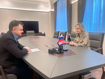 Светлана Радионова провела рабочую встречу с губернатором Ростовской области Юрием Слюсарем