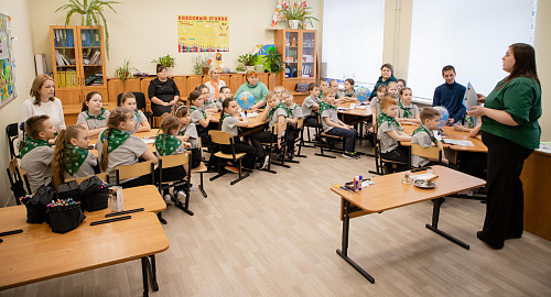 Сотрудники Росприроднадзора провели урок для учащихся Коряжемской школы Архангельской области