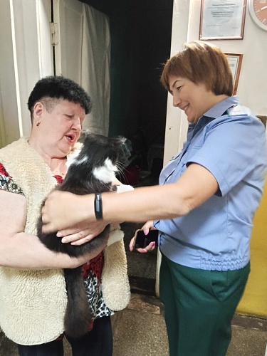 Заместитель руководителя Сибирского межрегионального управления Росприроднадзора посетила зоозащитную организацию в г. Северск Томской области 