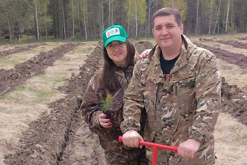Южно-Сибирское межрегиональное управление Росприроднадзора приняло участие в международной акции «Сад памяти»