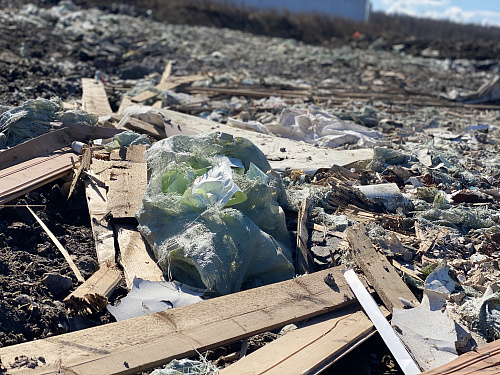 Росприроднадзор по СЗФО проводит проверку по факту размещения отходов на Волхонском шоссе